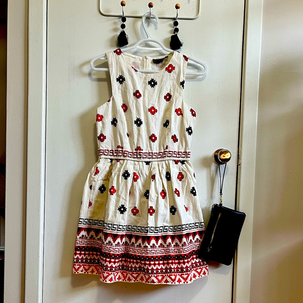 Aztec pattern TOPSHOP Mini Dress
